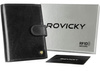 Men's genuine leather wallet Rovicky N62L-RVT RFID