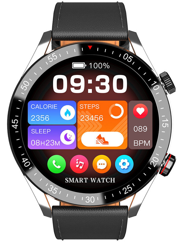 GRAVITY GT4-5 MEN'S SMARTWATCH - MAKING CALLS, STEPWATCH (sg023e)