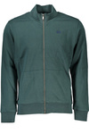 LA MARTINA MEN&#39;S GREEN ZIP SWEATSHIRT