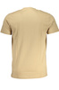 CAVALLI CLASS HERREN-KURZÄRMELIGES T-SHIRT BEIGE