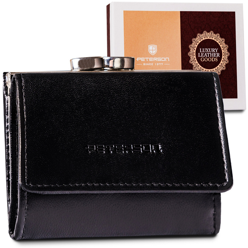 Neat Small Leather Women's Wallet Peterson RFID