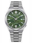 CITIZEN Tsuyosa Men's Watch NJ0159-86X -Camo Green Automatic Classic Sapphire