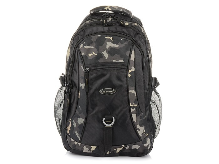 MORO-Black Robust 3-COMMUNITY SPORTS city backpack large M83.