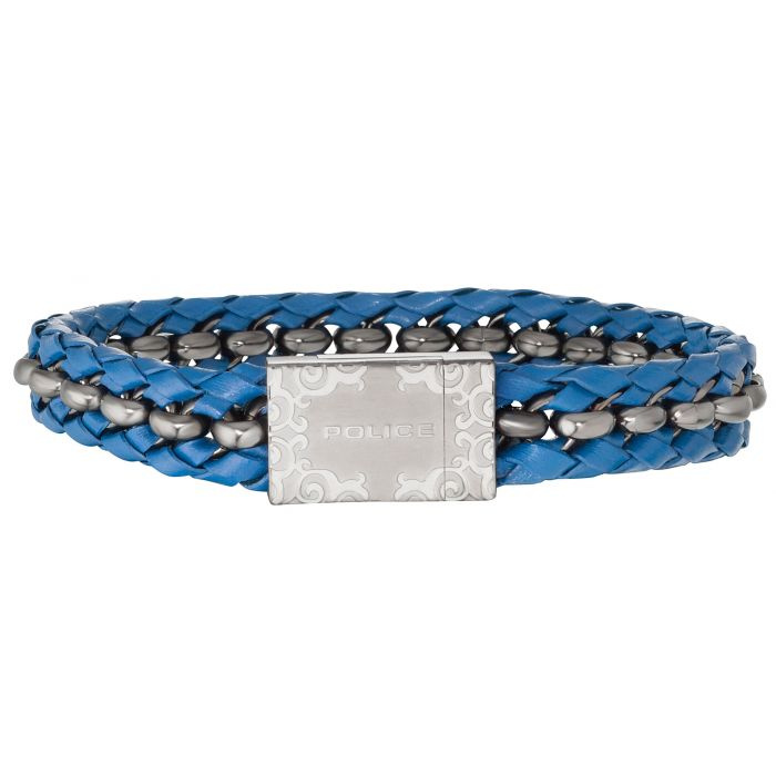 BRACELET POLICE Unisex PJ26053BLU02L (20CM )