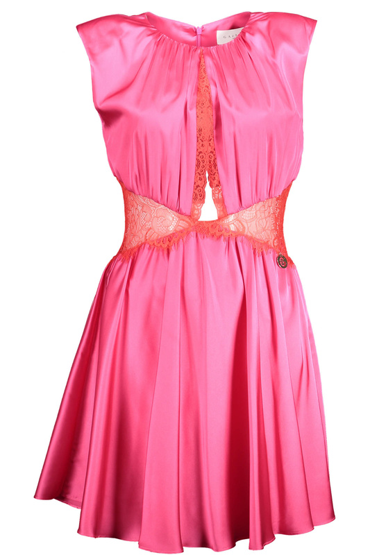 GAELLE PARIS ROSA KURZES DAMENKLEID