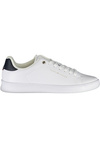 TOMMY HILFIGER MEN&#39;S WHITE SPORTS SHOES