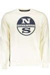 NORTH SAILS WHITE MEN&#39;S SWEATSHIRT WITHOUT ZIP