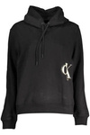 CALVIN KLEIN SWEATSHIRT WITHOUT ZIP WOMAN BLACK