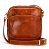 Men's leather briefcase, crossbody bag