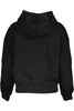 CALVIN KLEIN WOMEN&#39;S BLACK ZIP SWEATSHIRT