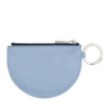 Coin purse for women Colorful Tolosa by DUDU made in real leather with keyring and zipper. Mini and slim design.