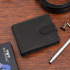 Men's classic leather wallet RFiD black Beltimore U92