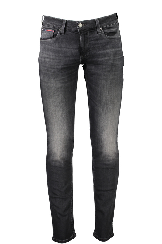 TOMMY HILFIGER HERREN-JEANS AUS SCHWARZEM DENIM