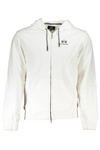 LA MARTINA MEN&#39;S WHITE ZIPPED SWEATSHIRT