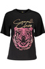 CAVALLI CLASS T-SHIRT SHORT SLEEVE WOMAN BLACK