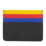 DUDU Credit card holder multicolor in Nappa leather 6 pockets