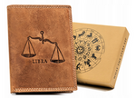 Men's wallet with zodiac signs pattern Always Wild