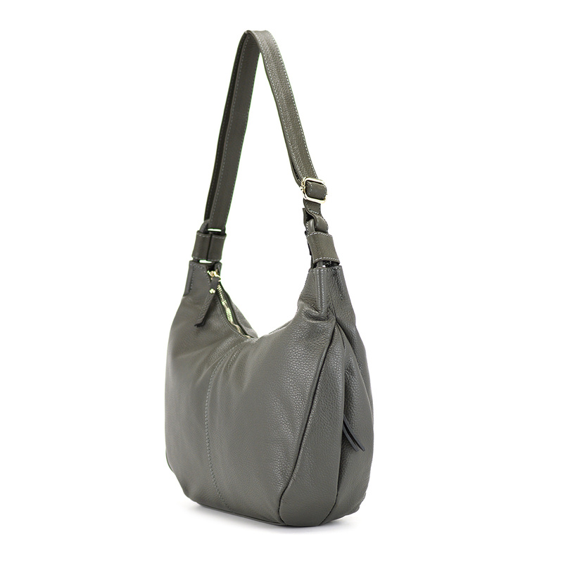 Women's leather small shopperbag shoulder bag