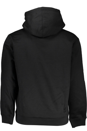 CALVIN KLEIN MEN&#39;S BLACK ZIPLESS SWEATSHIRT