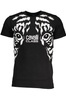 CAVALLI CLASS HERREN-KURZARM-T-SHIRT SCHWARZ