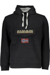 NAPAPIJRI SCHWARZES HERREN-SWEATSHIRT MIT REISSVERSCHLUSS