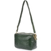 Dark green leather laborea Italian CROCH BELTIMORE P12