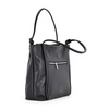 Beautiful elegant large women's leather shopper bag