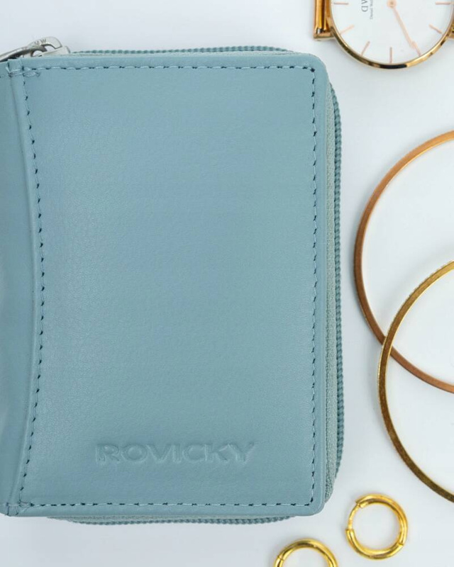 Leather wallet ROVICKY R-23-17-LFN