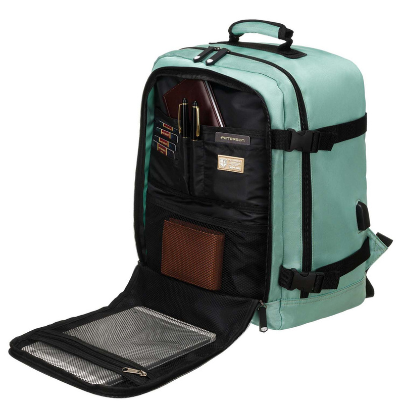 Polyester bagpack PETERSON PTN APP