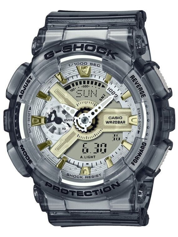 Uniwersalny Zegarek CASIO model GMAS110GS8AER (50 × 45.9 × 15.8 mm)