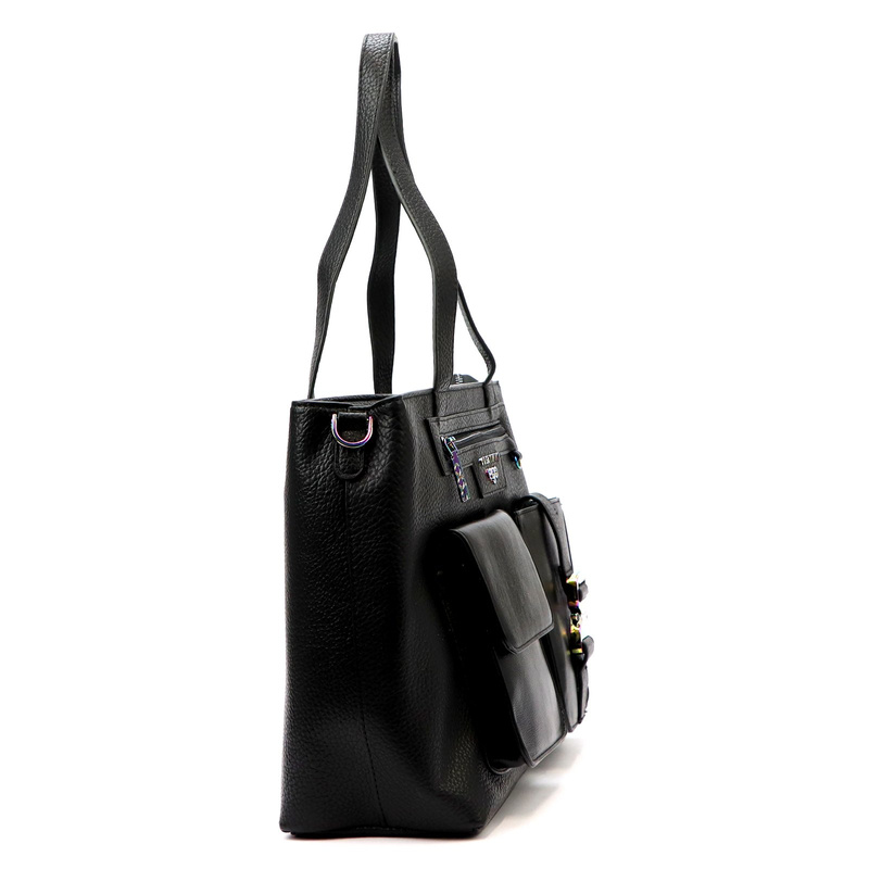 Damen Öko-Leder Handtasche EGO ECR0019CR 210124JZ