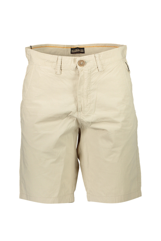 NAPAPIJRI MEN&#39;S BEIGE BERMUDA PANTS