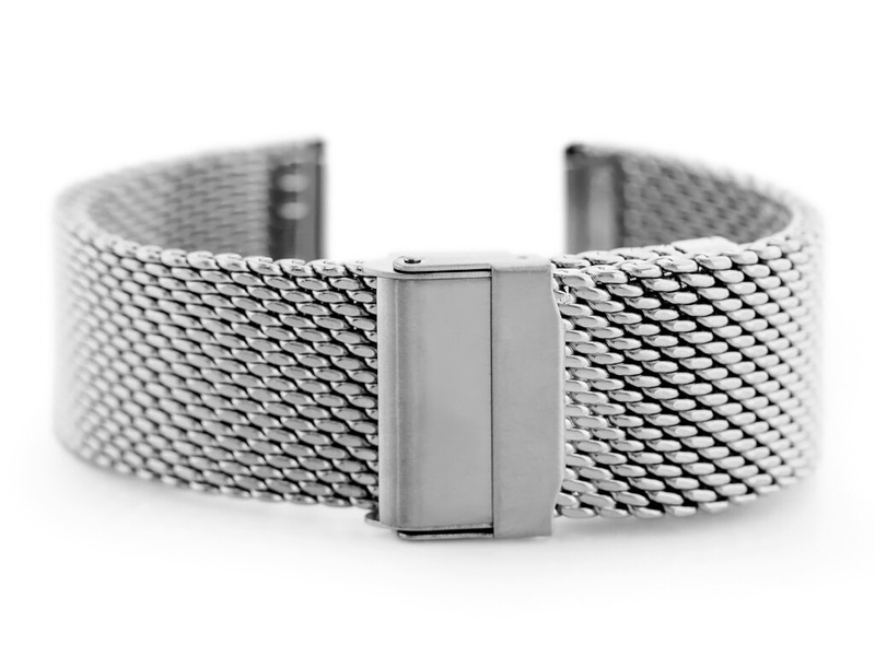 Pacific 10 bracelet - HQ mesh - silver 22mm