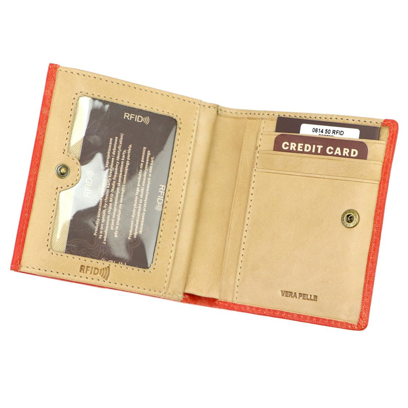 Women's genuine leather wallet Mato Grosso 0614-30 RFID