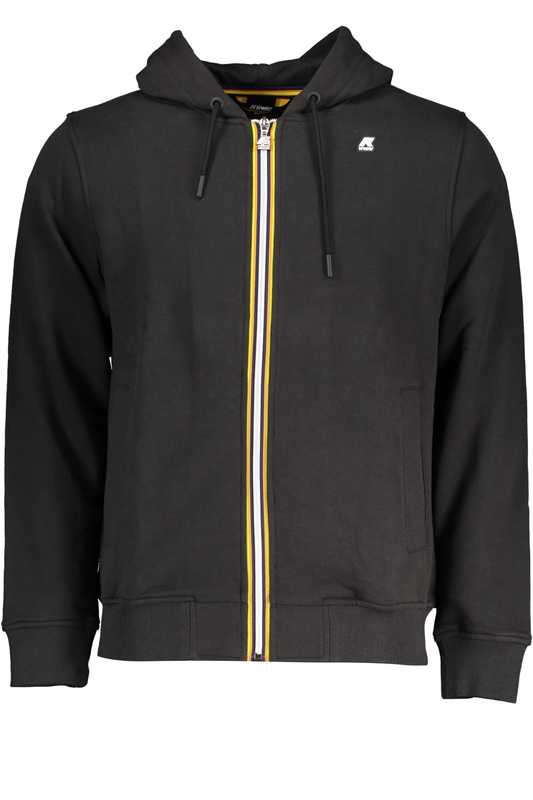 K-WAY HERREN-SWEATSHIRT MIT SCHWARZEM ZIP