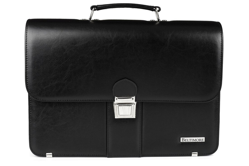 Black male briefcase Beltimore elegant briefcase capacious W37