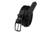 Beltimore leather men's black narrow belt E06 : Colors - black, Strap size - r.125-140 cm