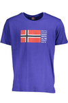 NORWAY 1963 MEN&#39;S BLUE SHORT SLEEVED T-SHIRT