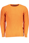 US GRAND POLO HERREN-PULLOVER IN ORANGE