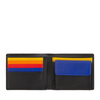 Gents RFID wallet by DUDU made in genuine calfskin leather with coin and credit card holders.