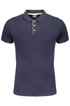 NORWAY 1963 MEN&#39;S BLUE SHORT SLEEVE POLO SHIRT