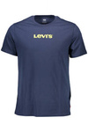 LEVI&#39;S MEN&#39;S BLUE SHORT SLEEVE T-SHIRT