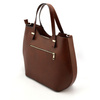 Elegant, stylish, large leather handbag