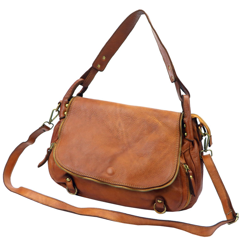 Women's genuine leather handbag VS 003