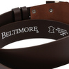 Men's military officer belt solid Baltimore W42 brown : Colors - brown, beige, Belt size - r.130-145 cm