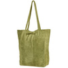 Women's Italian Leather Handbag Bag A4 Trouser Olive W18.