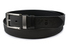 Beltimore A57 men's wide leather trouser belt : Colors - black, Strap size - r.115-130 cm