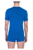 T-Shirts Marke Bikkembergs Modell BKK1UTS07SI Farbe Blau. Unterwńsche Herren. Saison: Das Ganze Jahr