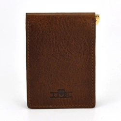 Card holder, small men's leather wallet with RFID