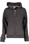 TOMMY HILFIGER SWEATSHIRT WITH ZIP WOMAN BLACK